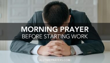 Morning Prayer Before Starting Work