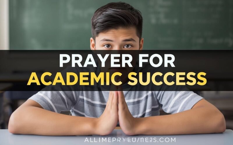 Prayer for Academic Success