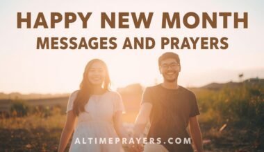 Happy New Month Messages and Prayers