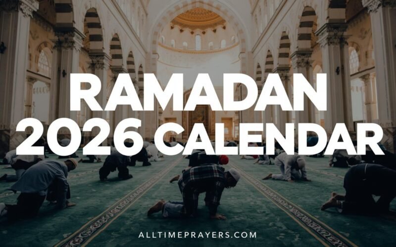 Ramadan 2026 Calendar
